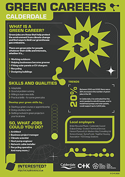 Green careers poster